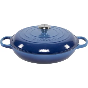Le Creuset Gourmet Casserole Shallow, 30 cm, Azure