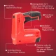 Arrow E21 Cordless Electric Staple Gun, 3.6V