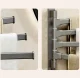 Towel Rail with 4 Swivel Arms DA261A, Grey