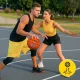 4Fizjo Falcon Basketball, Size 5, Orange