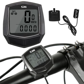 Waterproof Bicycle Computer Speedometer with LCD