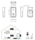 IP Video Door Station VTO2111D-P-S3, Black