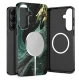Tech-Protect Lamano MagSafe Case for Samsung Galaxy A57 5G, Verde Aura