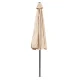 MultiGarden 3m Garden Parasol with Tilt and Crank, Beige