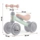 Ricokids 3 Wheel Balance Bike for Toddlers, First Ride On Toy for 1-3 Year Olds