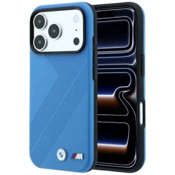 BMW M Tire Track MagSafe Case for iPhone 18 Pro Max / iPhone 17 Pro Max - Blue