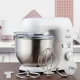 ELDOM WRK1200 Planetary Stand Mixer, 5 L, 1500 W, White