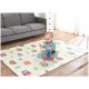 NICEKIDS Double-sided Foldable Foam Play Mat Pad Rug for Children, Alphabet/Owls, 200x150cm