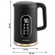 Berdsen BD-712 Electric Kettle 1.7L, Black/Gold