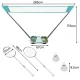 Badminton Set in a Carrying Case Trizand 25515