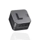 Hub Joyroom S-H121 USB-C stand - USB-A 3.0 / RJ45 / HDMI / USB-C / Thunderbolt MacBook Pro - gray