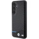 BMW Samsung Galaxy S24 Case Leather Carbon, Black