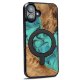 Bewood Unique Case for iPhone 16 Plus - Turquoise with MagSafe