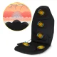 4Fizjo PRO Electric Massage Mat for Chair with Heating, Black