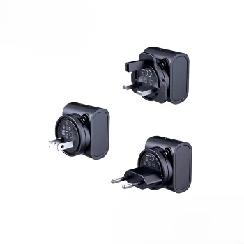 Remax RP-U192 30W Travel Charger (EU/UK/US), Black