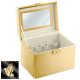 Massido MS-706 Makeup Organiser Case with Lock, Gold