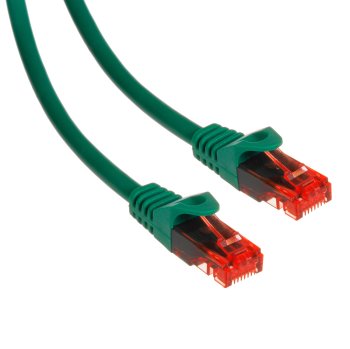 Maclean MCTV-301 G UTP Cat6 Patchcord Network Cable, 1m, Green