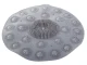 Foot Massage Shower Mat, Non-Slip, Grey