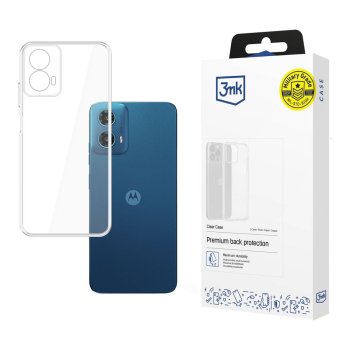 3mk Clear Case for Motorola Moto G34 5G Transparent