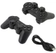 Wireless Game Controller Gamepad for Playstation 3, Black (1 pcs.)
