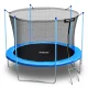 Neo-Sport Garden Trampoline 183 cm with Internal Net and Ladder