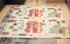Double-sided foam pad for children, London Bus Forest 200x180 cm