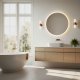 Modernhome Round LED Bathroom Mirror 80 cm