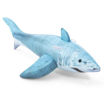 Bestway Inflatable Shark Ride-On Pool Float 41405, 183 x 102 cm