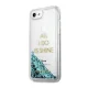 Guess iPhone 6 / 7 / 8 / SE Case Liquid Glitter Party, Blue