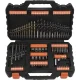 Black & Decker A7200-XJ Drill & Screwdriver Bit Set, 109 pcs