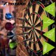 Trizand 00021629 Dart Set, 12 pcs + Accessories, Black