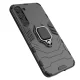 Ring Armor Case for Samsung Galaxy S23+ with Magnetic Ring Holder, Black