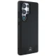 Mercedes Leather Curved Stitches Case for Samsung Galaxy S25 Ultra Black