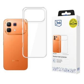 Telefono dėklas 3mk Clear Case Infinix Note 60 Pro, skaidrus