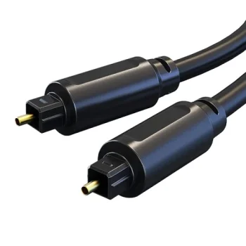 Optical Audio Cable Toslink to Toslink, 2m, Black
