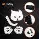 Ruhhy 00026249 Cat/Fox/Wolf Costume 4-Piece Set, White