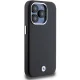 BMW iPhone 14 Pro Max Case Signature Wrapped Metal MagSafe, Black
