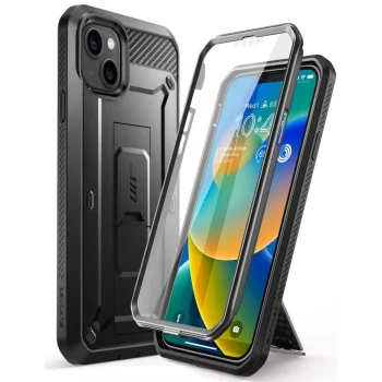 Apple iPhone 14 Plus 6.7'' SUPCASE Unicorn Beetle Pro Hard Case Cover, Black