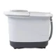 4Fizjo FOOT MASSAGER PRO+ Electric Water Foot Massager, White/Grey