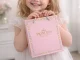 Kids Charm Bracelet and Necklace Making Kit with Jewelry Box, Pink