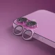 Etteri Camera Lens Protector for iPhone 16 / 16 Plus, Pink