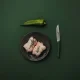 Berkel 4-Piece Steak Knife Set, Smooth Blade, Green