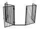 Fireplace Fence Guard 5-Panel Baby Safety Gates Protection