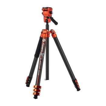 Fotopro X-Airfly Max Video anglies pluošto trikojis su vienkoju, oranžinis