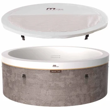 Mspa Cocoon Panel Hot Tub with Hydromassage for 6 Persons, WiFi