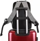 Waterproof anti-theft laptop backpack with USB, black