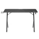 NanoRS RS102 Gaming Desk with RGB, 120x60 cm, Black