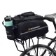 Wozinsky Large Bike Rack Bag 35L with Rain Cover, Black