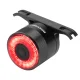 Rockbros Q3 Rear Bike Light with Smart Stop System, Black