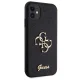 Guess iPhone 11 / XR Case Glitter Script Big 4G, Black